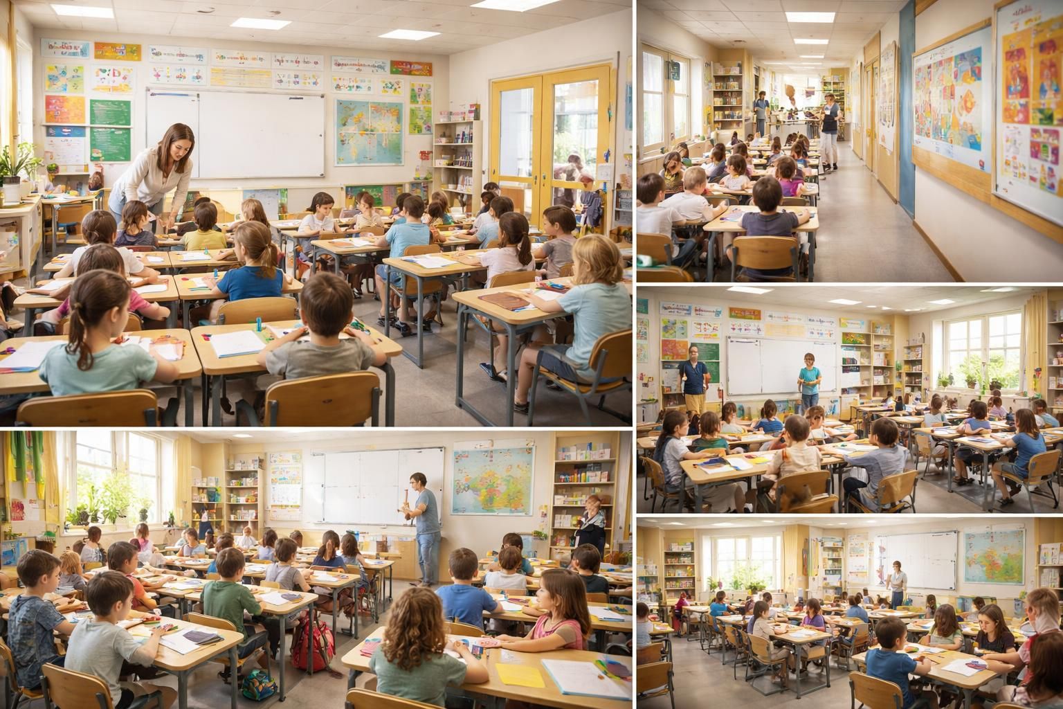 découvrez comment s'organisent les classes du premier degré dans les écoles élémentaires, pour mieux comprendre le parcours scolaire des jeunes élèves.