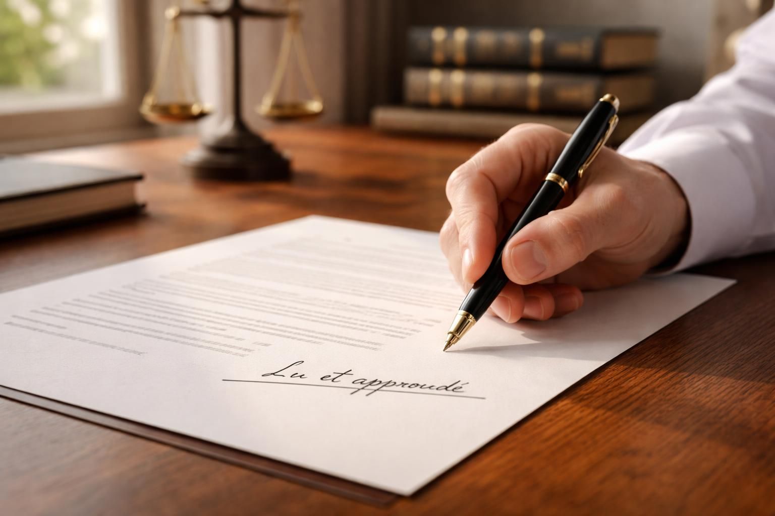 découvrez la valeur juridique de la signature précédée de la mention "lu et approuvé" et ses implications légales dans les contrats et documents officiels.