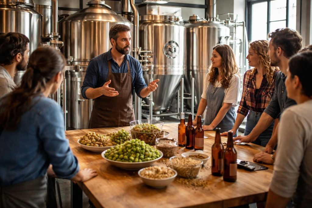 découvrez notre formation de brasseur de bière pour devenir un artisan expert. apprenez les techniques de brassage, maîtrisez les procédés et lancez votre carrière dans le métier passionnant de brasseur.