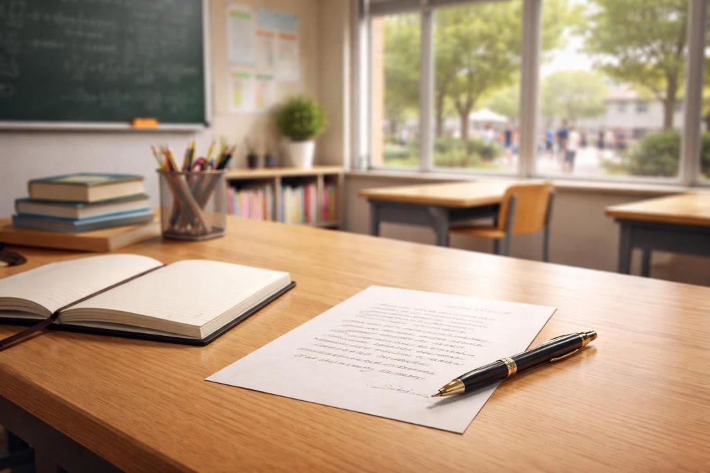 modèle de lettre de démission adapté aux élèves de lycée, pour quitter un emploi ou un engagement scolaire en toute simplicité.