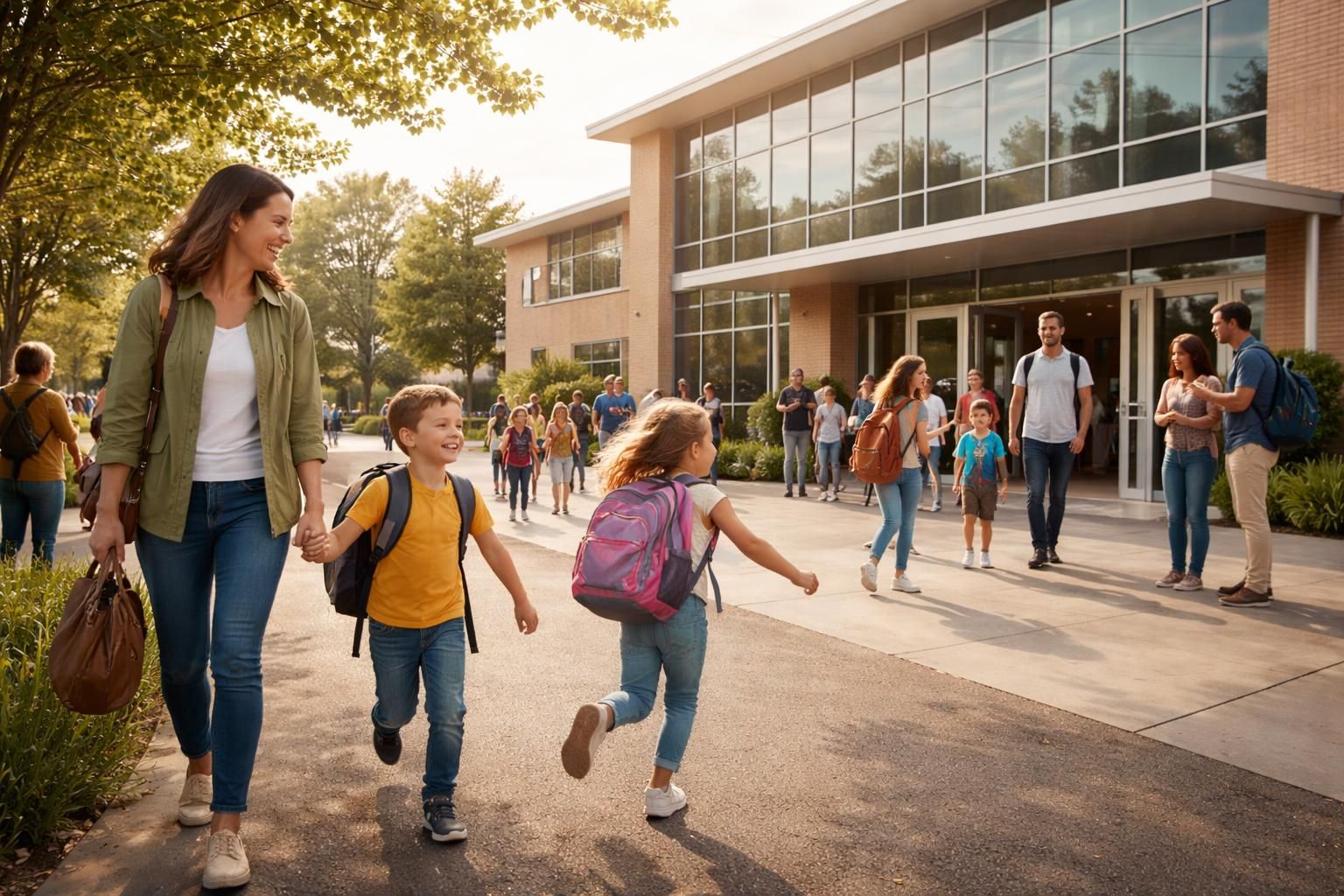 découvrez des solutions pratiques pour aller chercher vos enfants à l'école en toute sécurité et simplicité.