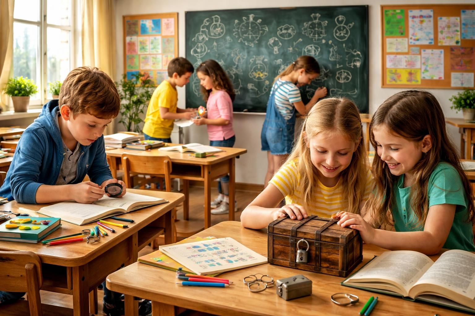 découvrez nos escape games spécialement conçus pour les écoles primaires, alliant apprentissage et amusement pour stimuler la curiosité et la collaboration des enfants.