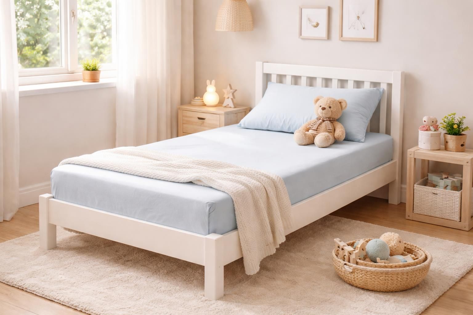 découvrez notre gamme de matelas enfant conçus pour assurer un sommeil confortable et réparateur à vos enfants.