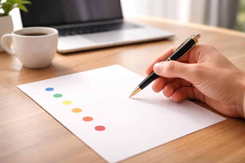 présentation en points clés pour transmettre l'essentiel de manière claire et concise.
